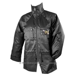 K9 jacket - black, waterproof - Size XL